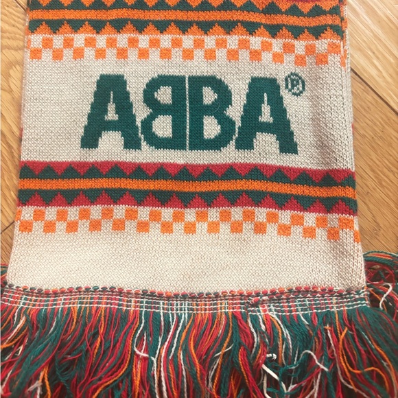 ABBA Multicolor Patterned Scarf - Picture 2 of 5
